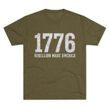 1776 Rebellion Made America Tee