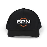 SPN Embroidered Trucker Cap — Snapback Mesh Hat