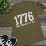 1776 Rebellion Made America Tee