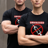 UNVAXXED Black Tee